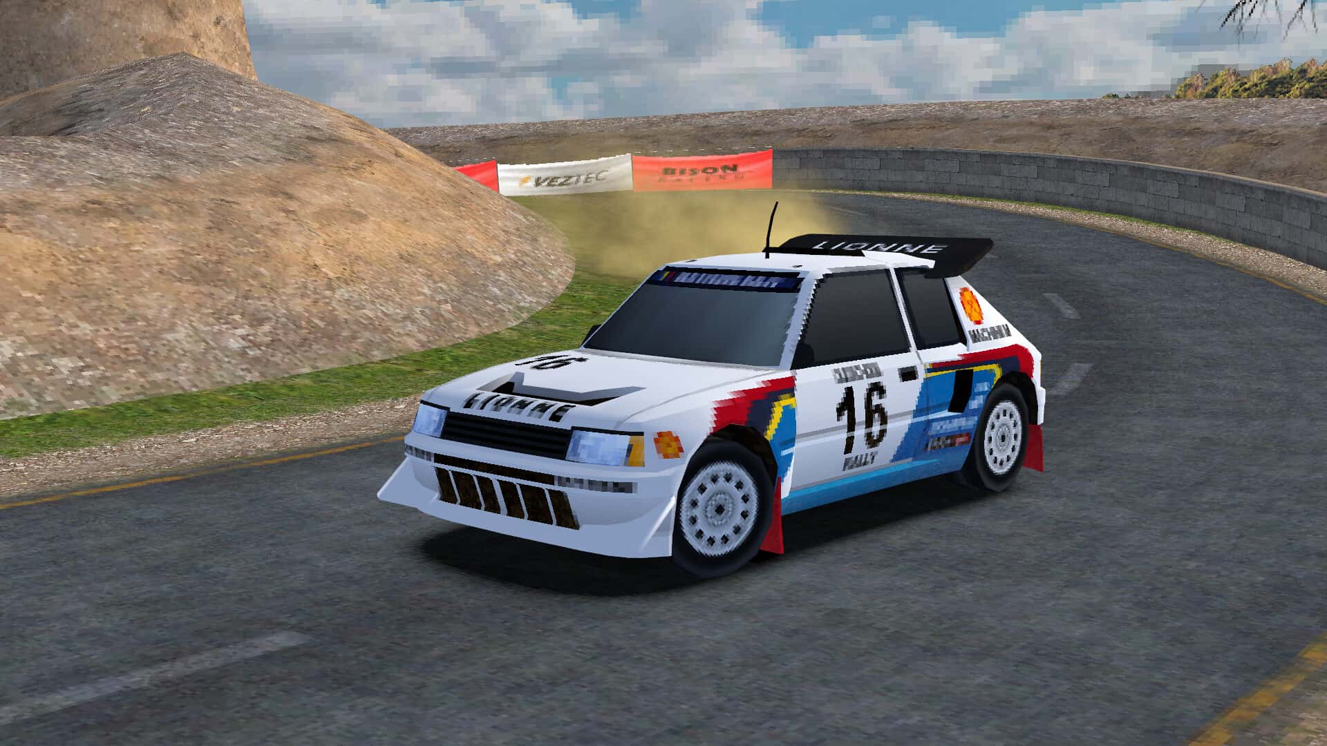 旧日飞车 Old School Rally 中文版背景